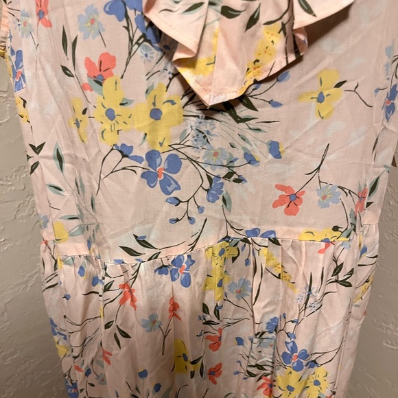 NWT Old‎ Navy Floral Maxi Dress Size L - Picture 2 of 4